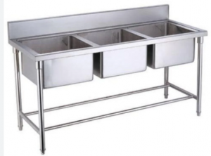 3 SS Sink Unit