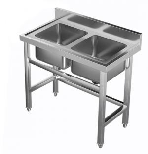 SS DOUBLE Sink Unit