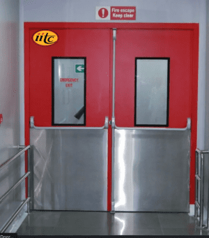 EMERGENCY / FIRE RATED CLEANROOM DOORS