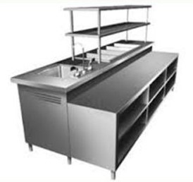 SS WORK TABLES (WITH / WITHOUT UNDER SHELF)