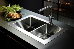 SS SINK UNITS WITH WORKTOP (SINGLE / DOUBLE / TRIPLE BOWL)