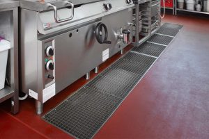 Drain Channels with SS Grating