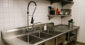 SS Pot Washing Sinks (1 / 2 / 3 Compartment)